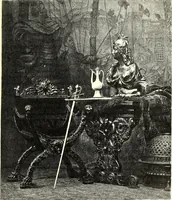 An illustration from Das deutsche Zimmer der Gothik und Renaissance : des Barock-, Rococo- und Zopfstils Anregungen zu häuslicher Kunstpflege (1886)