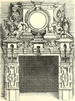 An illustration from Das deutsche Zimmer der Gothik und Renaissance : des Barock-, Rococo- und Zopfstils Anregungen zu häuslicher Kunstpflege (1886)