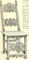 An illustration from Das deutsche Zimmer der Gothik und Renaissance : des Barock-, Rococo- und Zopfstils Anregungen zu häuslicher Kunstpflege (1886)
