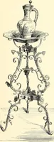 An illustration from Das deutsche Zimmer der Gothik und Renaissance : des Barock-, Rococo- und Zopfstils Anregungen zu häuslicher Kunstpflege (1886)