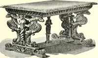 An illustration from Das deutsche Zimmer der Gothik und Renaissance : des Barock-, Rococo- und Zopfstils Anregungen zu häuslicher Kunstpflege (1886)