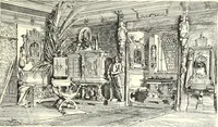 An illustration from Das deutsche Zimmer der Gothik und Renaissance : des Barock-, Rococo- und Zopfstils Anregungen zu häuslicher Kunstpflege (1886)