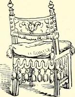 An illustration from Das deutsche Zimmer der Gothik und Renaissance : des Barock-, Rococo- und Zopfstils Anregungen zu häuslicher Kunstpflege (1886)