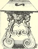 An illustration from Das deutsche Zimmer der Gothik und Renaissance : des Barock-, Rococo- und Zopfstils Anregungen zu häuslicher Kunstpflege (1886)