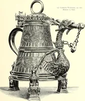 An illustration from Das deutsche Zimmer der Gothik und Renaissance : des Barock-, Rococo- und Zopfstils Anregungen zu häuslicher Kunstpflege (1886)