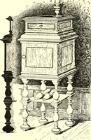 An illustration from Das deutsche Zimmer der Gothik und Renaissance : des Barock-, Rococo- und Zopfstils Anregungen zu häuslicher Kunstpflege (1886)