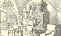 An illustration from Das deutsche Zimmer der Gothik und Renaissance : des Barock-, Rococo- und Zopfstils Anregungen zu häuslicher Kunstpflege (1886)