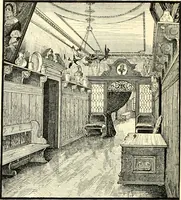 An illustration from Das deutsche Zimmer der Gothik und Renaissance : des Barock-, Rococo- und Zopfstils Anregungen zu häuslicher Kunstpflege (1886)