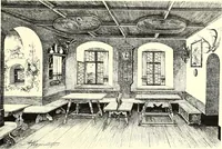An illustration from Das deutsche Zimmer der Gothik und Renaissance : des Barock-, Rococo- und Zopfstils Anregungen zu häuslicher Kunstpflege (1886)