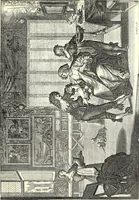 An illustration from Das deutsche Zimmer der Gothik und Renaissance : des Barock-, Rococo- und Zopfstils Anregungen zu häuslicher Kunstpflege (1886)