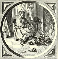 An illustration from Das deutsche Zimmer der Gothik und Renaissance : des Barock-, Rococo- und Zopfstils Anregungen zu häuslicher Kunstpflege (1886)