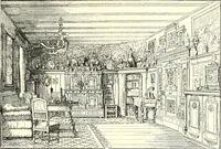 An illustration from Das deutsche Zimmer der Gothik und Renaissance : des Barock-, Rococo- und Zopfstils Anregungen zu häuslicher Kunstpflege (1886)
