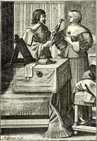 An illustration from Das deutsche Zimmer der Gothik und Renaissance : des Barock-, Rococo- und Zopfstils Anregungen zu häuslicher Kunstpflege (1886)