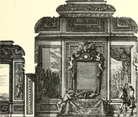 An illustration from Das deutsche Zimmer der Gothik und Renaissance : des Barock-, Rococo- und Zopfstils Anregungen zu häuslicher Kunstpflege (1886)