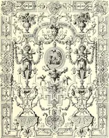 An illustration from Das deutsche Zimmer der Gothik und Renaissance : des Barock-, Rococo- und Zopfstils Anregungen zu häuslicher Kunstpflege (1886)