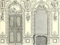 An illustration from Das deutsche Zimmer der Gothik und Renaissance : des Barock-, Rococo- und Zopfstils Anregungen zu häuslicher Kunstpflege (1886)