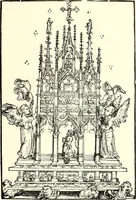 An illustration from Das deutsche Zimmer der Gothik und Renaissance : des Barock-, Rococo- und Zopfstils Anregungen zu häuslicher Kunstpflege (1886)