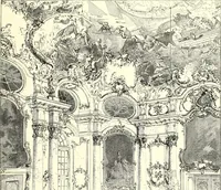 An illustration from Das deutsche Zimmer der Gothik und Renaissance : des Barock-, Rococo- und Zopfstils Anregungen zu häuslicher Kunstpflege (1886)