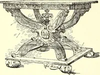An illustration from Das deutsche Zimmer der Gothik und Renaissance : des Barock-, Rococo- und Zopfstils Anregungen zu häuslicher Kunstpflege (1886)