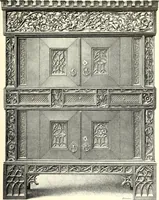 An illustration from Das deutsche Zimmer der Gothik und Renaissance : des Barock-, Rococo- und Zopfstils Anregungen zu häuslicher Kunstpflege (1886)