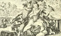 An illustration from Das deutsche Zimmer der Gothik und Renaissance : des Barock-, Rococo- und Zopfstils Anregungen zu häuslicher Kunstpflege (1886)