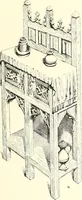 An illustration from Das deutsche Zimmer der Gothik und Renaissance : des Barock-, Rococo- und Zopfstils Anregungen zu häuslicher Kunstpflege (1886)