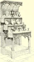 An illustration from Das deutsche Zimmer der Gothik und Renaissance : des Barock-, Rococo- und Zopfstils Anregungen zu häuslicher Kunstpflege (1886)