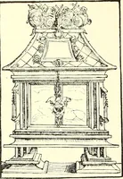 An illustration from Das deutsche Zimmer der Gothik und Renaissance : des Barock-, Rococo- und Zopfstils Anregungen zu häuslicher Kunstpflege (1886)