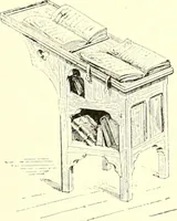 An illustration from Das deutsche Zimmer der Gothik und Renaissance : des Barock-, Rococo- und Zopfstils Anregungen zu häuslicher Kunstpflege (1886)