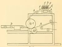 An illustration from Das Färben des Papiers auf der Papiermaschine (1913)