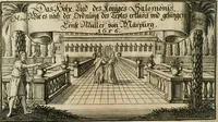 Picture 3 of 16 from Das hohe Lied dess Königes Salomons, nach der Ordnung dess Textes summarischen gebeten Rand, Glossen und kurtzen Beschluss-Liedern (1662), leaf 5