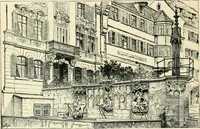 An illustration from Das häusliche Leben der europäischen Kulturvölker vom Mittelalter bis zur zweiten Hälfte des 18. Jahrhunderts (1903)