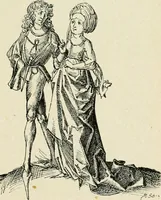 An illustration from Das häusliche Leben der europäischen Kulturvölker vom Mittelalter bis zur zweiten Hälfte des 18. Jahrhunderts (1903)