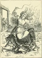 An illustration from Das häusliche Leben der europäischen Kulturvölker vom Mittelalter bis zur zweiten Hälfte des 18. Jahrhunderts (1903)