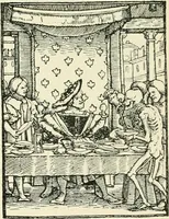 An illustration from Das häusliche Leben der europäischen Kulturvölker vom Mittelalter bis zur zweiten Hälfte des 18. Jahrhunderts (1903)