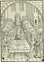 An illustration from Das häusliche Leben der europäischen Kulturvölker vom Mittelalter bis zur zweiten Hälfte des 18. Jahrhunderts (1903)