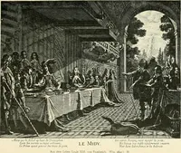 An illustration from Das häusliche Leben der europäischen Kulturvölker vom Mittelalter bis zur zweiten Hälfte des 18. Jahrhunderts (1903)