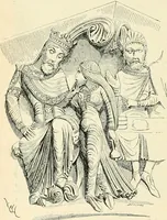 An illustration from Das häusliche Leben der europäischen Kulturvölker vom Mittelalter bis zur zweiten Hälfte des 18. Jahrhunderts (1903)