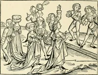 An illustration from Das häusliche Leben der europäischen Kulturvölker vom Mittelalter bis zur zweiten Hälfte des 18. Jahrhunderts (1903)