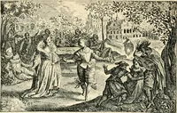 An illustration from Das häusliche Leben der europäischen Kulturvölker vom Mittelalter bis zur zweiten Hälfte des 18. Jahrhunderts (1903)