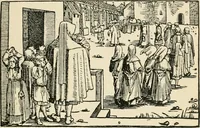 An illustration from Das häusliche Leben der europäischen Kulturvölker vom Mittelalter bis zur zweiten Hälfte des 18. Jahrhunderts (1903)