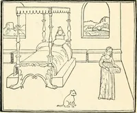 An illustration from Das häusliche Leben der europäischen Kulturvölker vom Mittelalter bis zur zweiten Hälfte des 18. Jahrhunderts (1903)