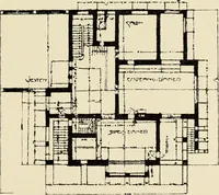 An illustration from Das moderne Landhaus : ein Beitrag zur neuen Baukunst (1905)
