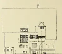 An illustration from Das moderne Landhaus : ein Beitrag zur neuen Baukunst (1905)