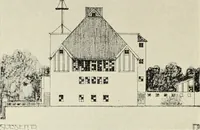 An illustration from Das moderne Landhaus : ein Beitrag zur neuen Baukunst (1905)