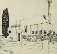 An illustration from Das moderne Landhaus : ein Beitrag zur neuen Baukunst (1905)