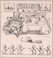 An illustration from Das perfide Albion (1915)