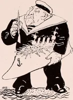 An illustration from Das perfide Albion (1915)