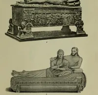 An illustration from Das porträt an grabdenkmalen, seine enstehung und entwickelung vom alterthum bis zur italianischen renaissance (1902)