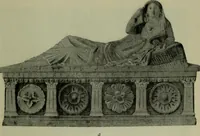 An illustration from Das porträt an grabdenkmalen, seine enstehung und entwickelung vom alterthum bis zur italianischen renaissance (1902)